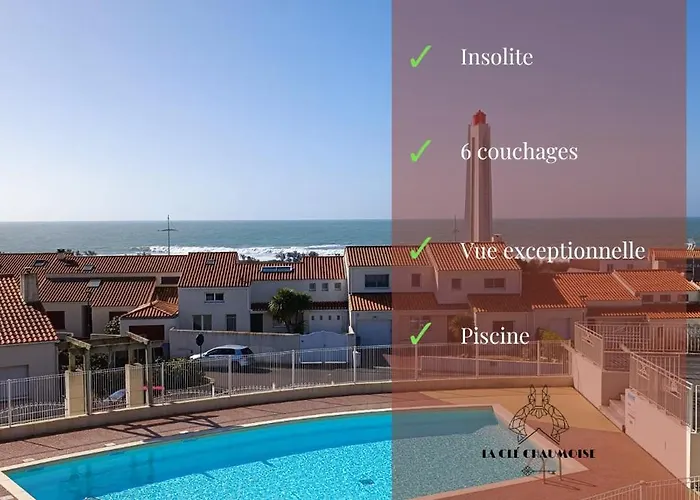 L'ancien Semaphore I Insolite Aux Sables D'olonne 别墅